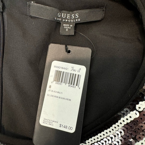 Guess chevron sequin dress - Picture 7 of 8